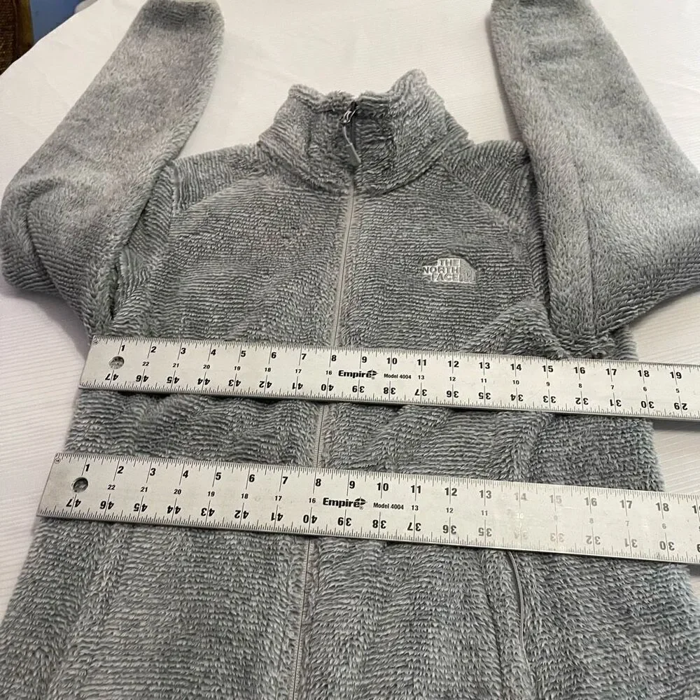 The North Face Grey Osito Women’s Fleece Jacket Size Medium